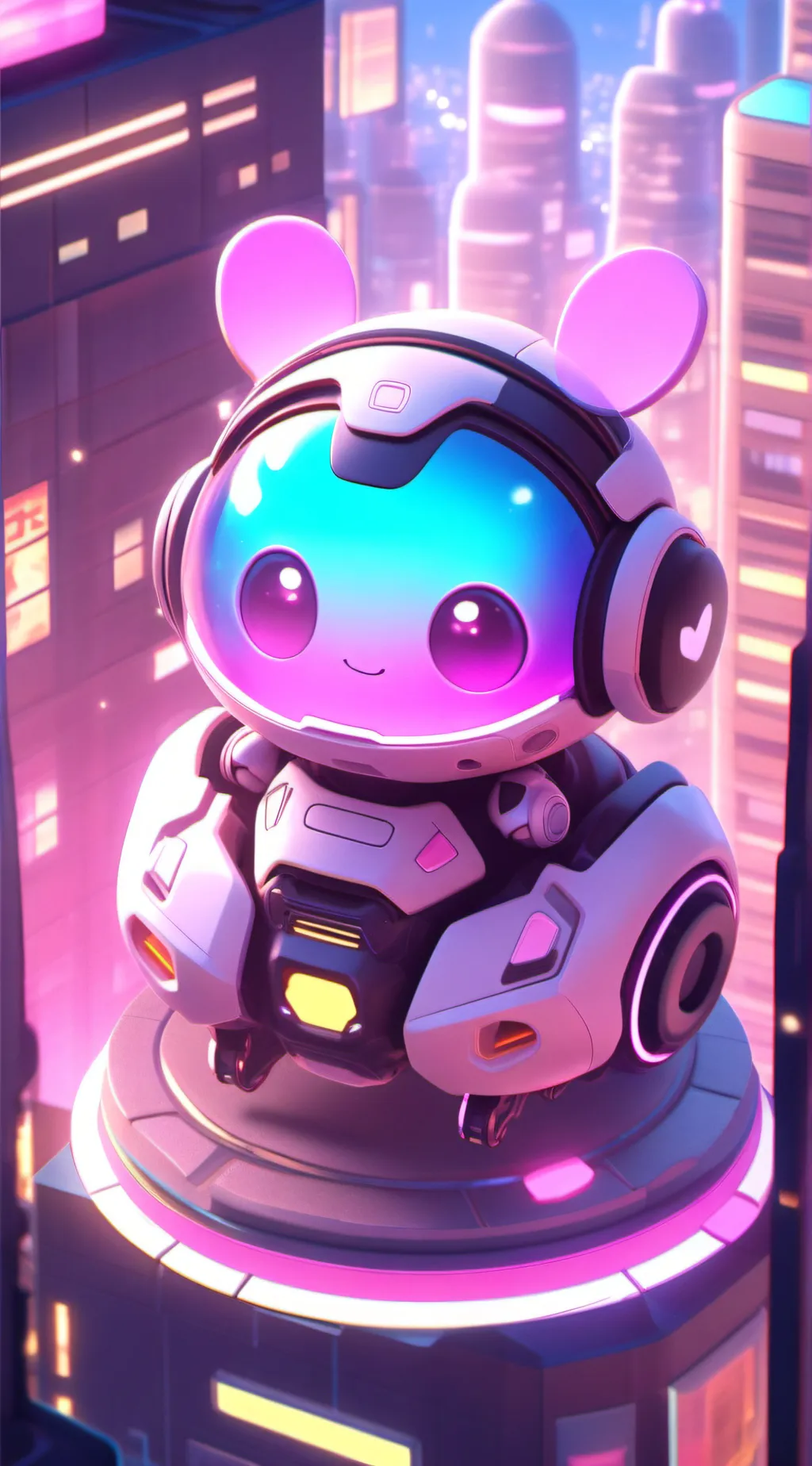 ai character: robobina background