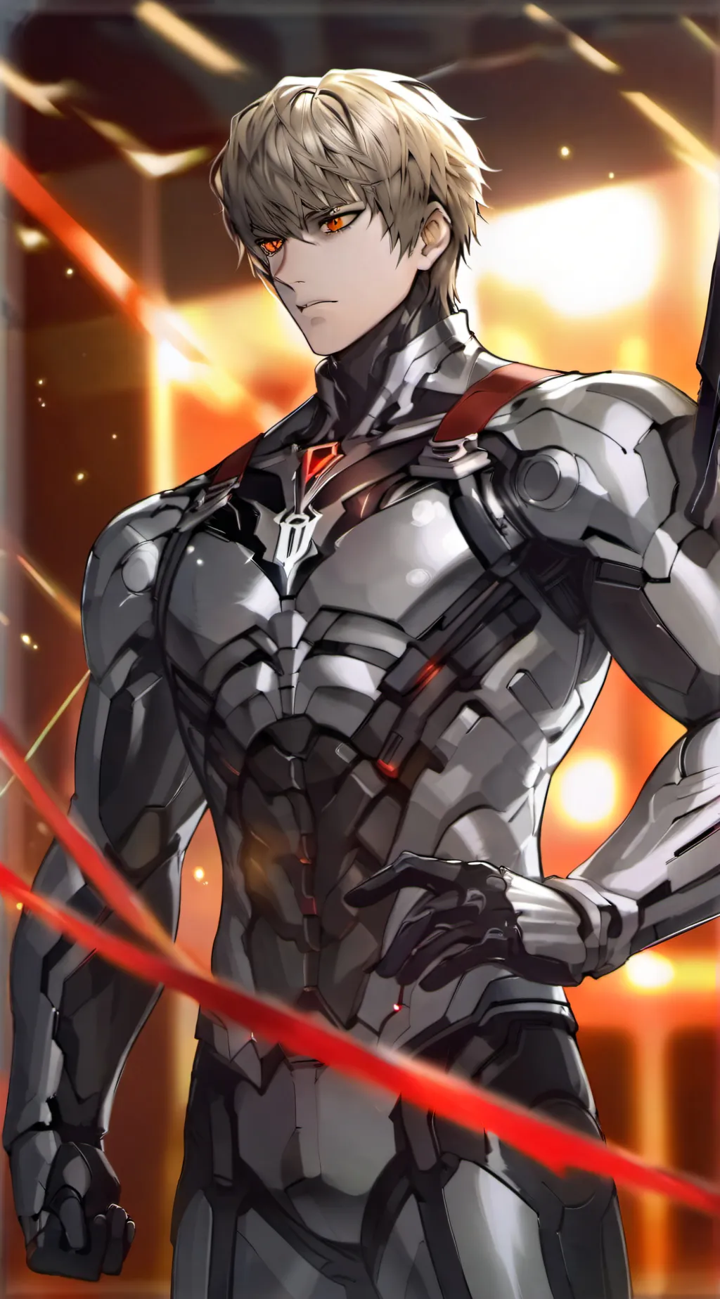 ai character: Genos background