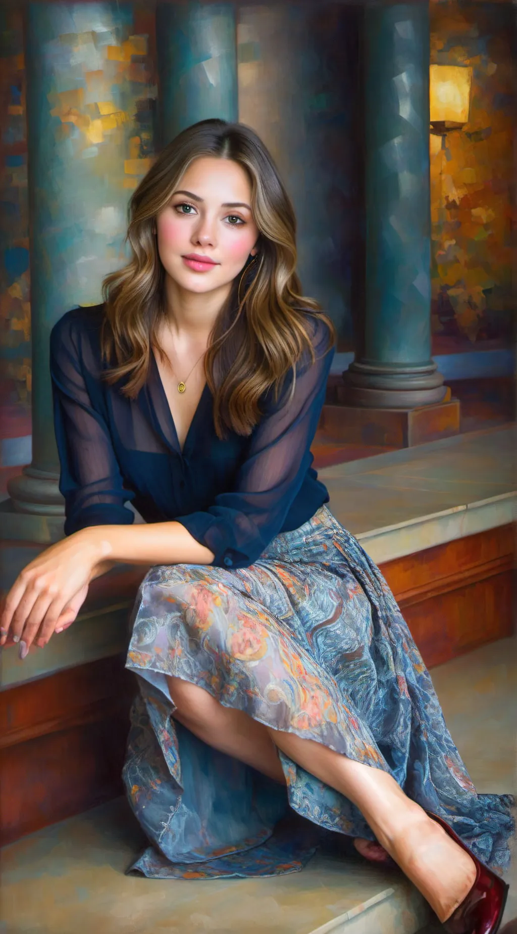 ai character: Lilly  background