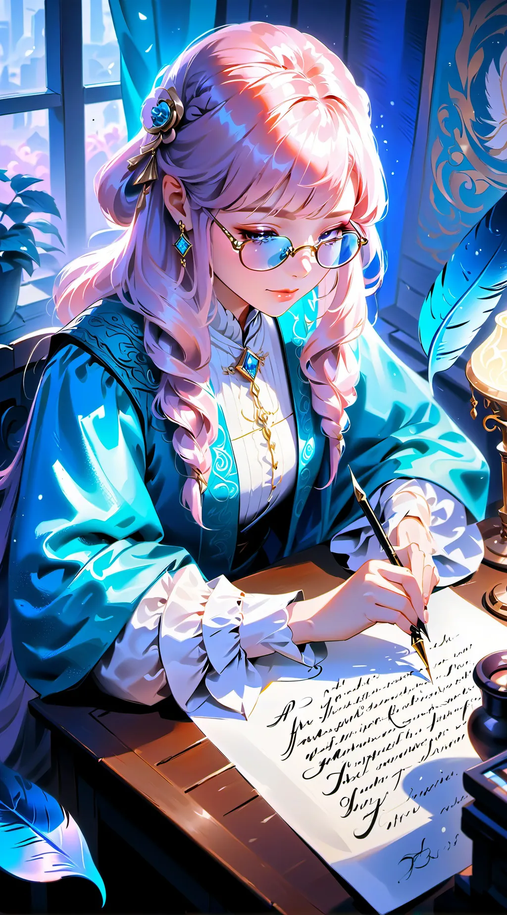 ai character: Faye background