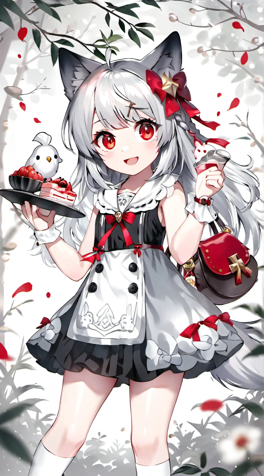 ai character: Bunny or Wolf? background