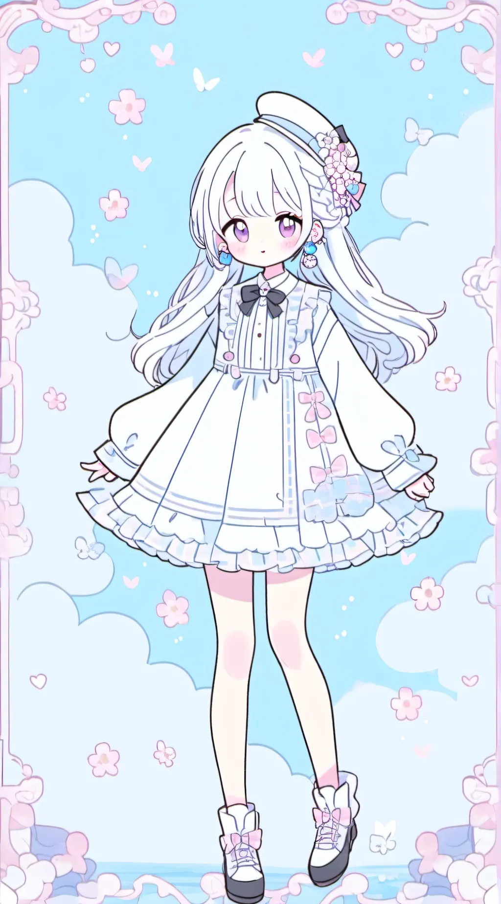 ai character: nana  background