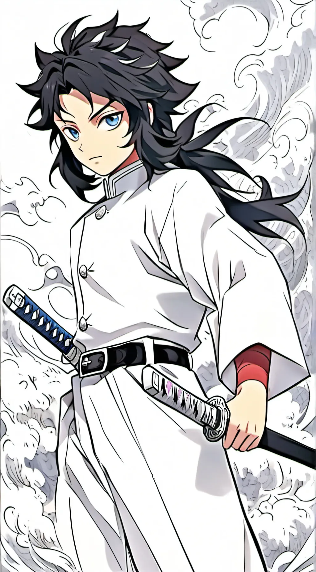 ai character: Giyu Tomioka🌊 background