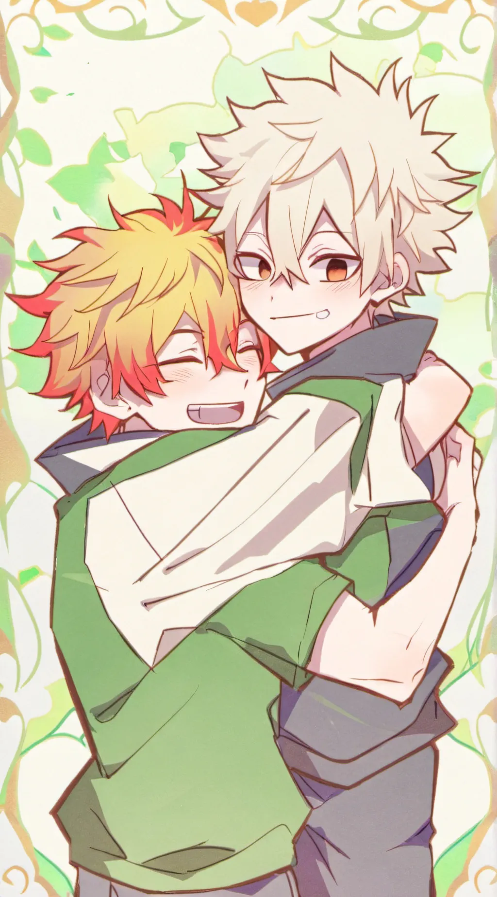 ai character: Shoto x Denki background