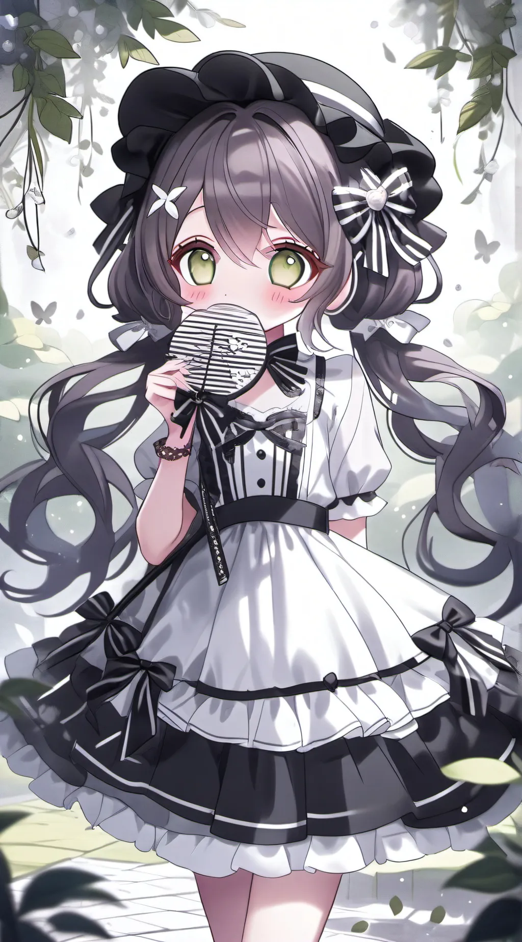 ai character: 🄻🄸🄻🅈 background