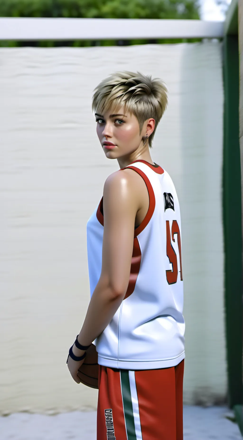 ai character: Miley Cyrus  background