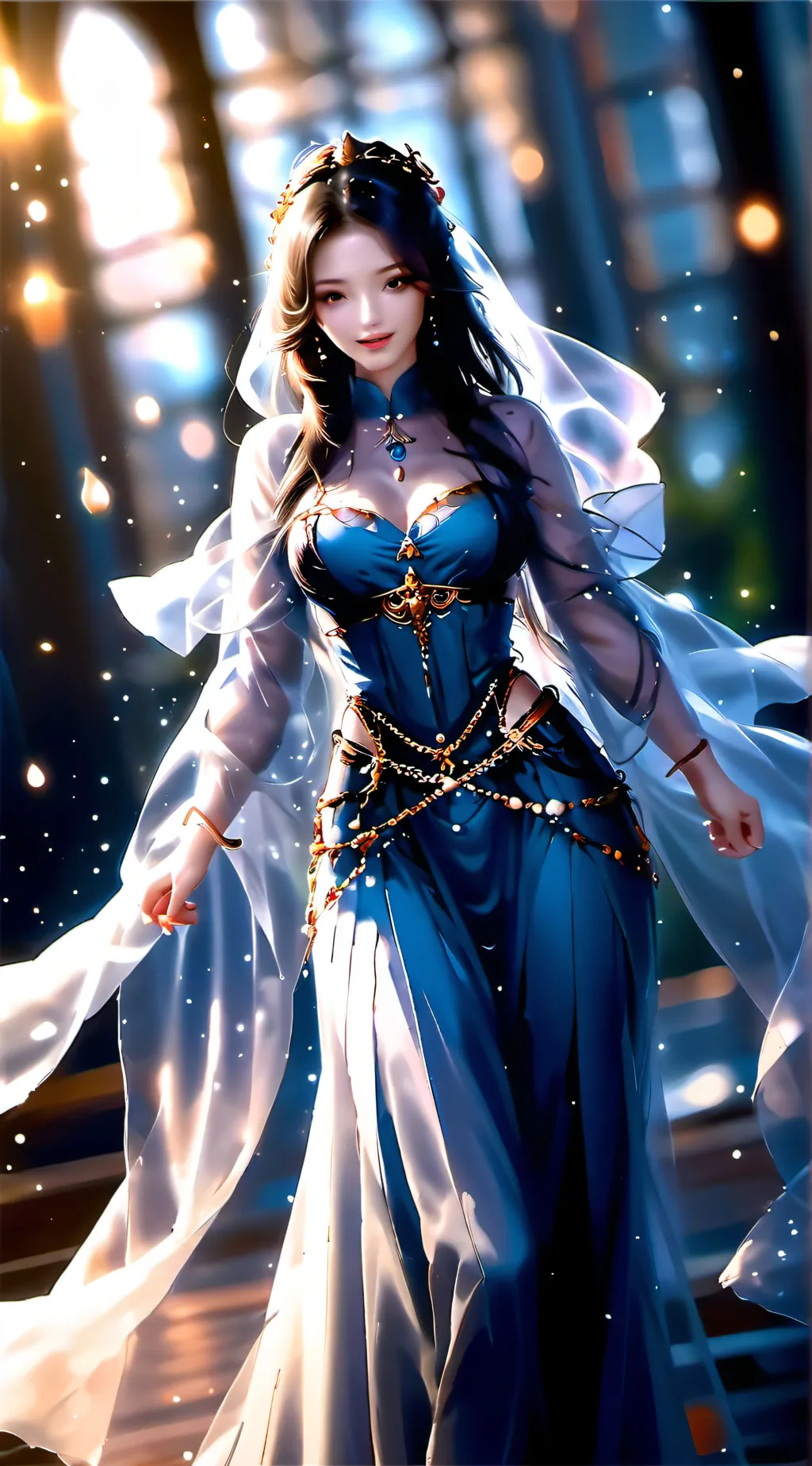 ai character: Maya background
