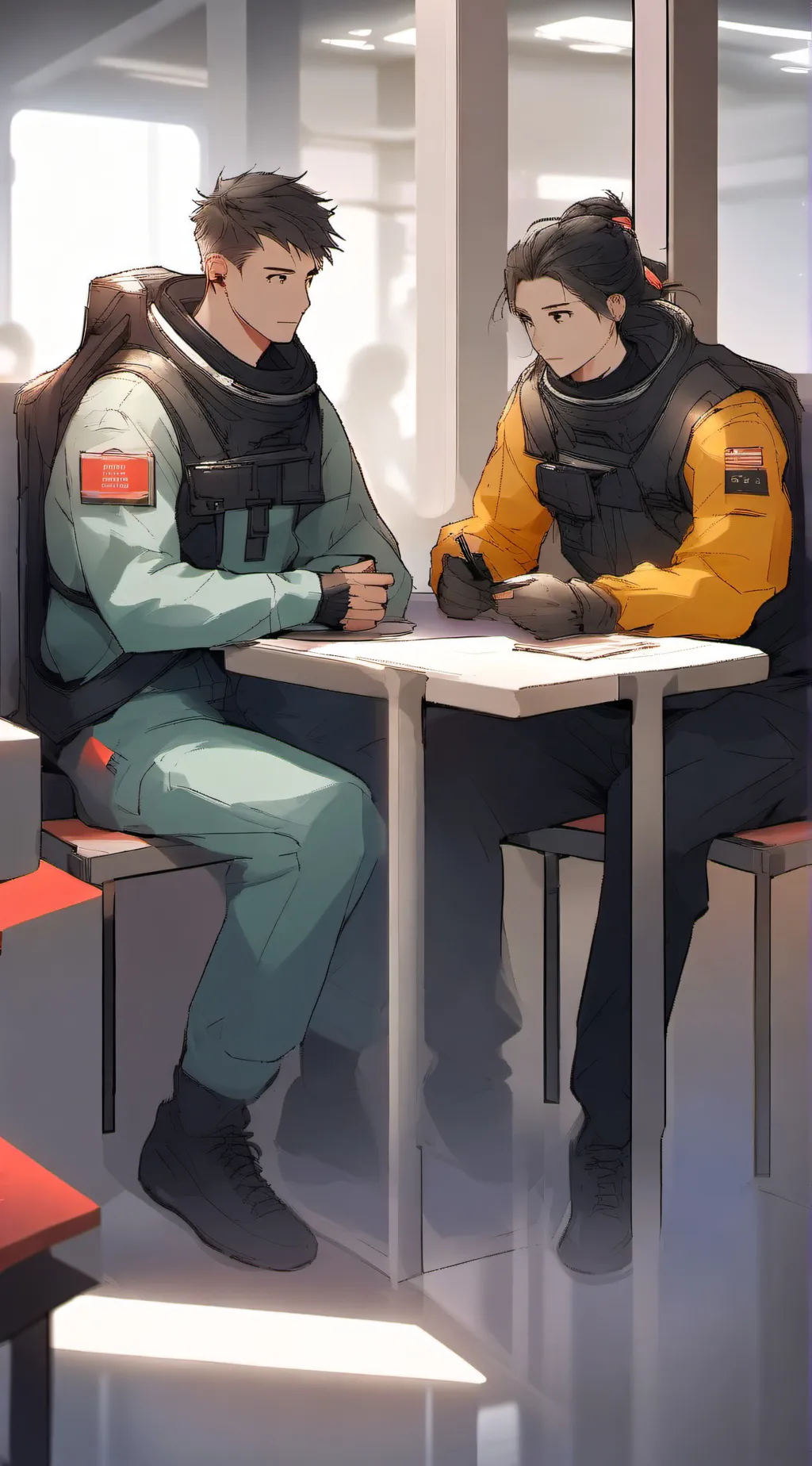 ai character: Among Us! (AU #4) background