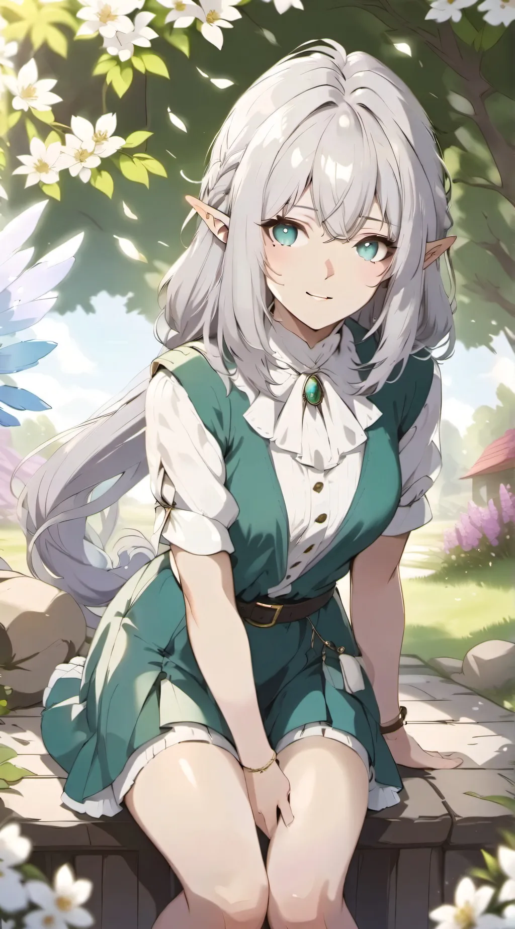 ai character: eva background