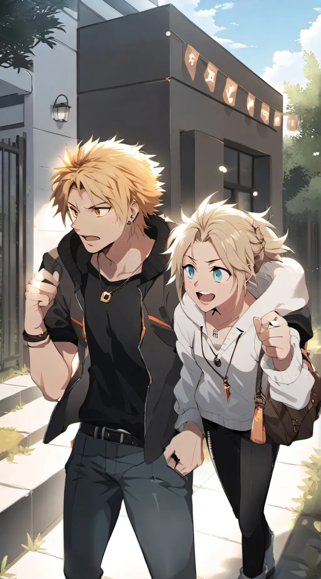 ai character: Bakugos girlfriend background