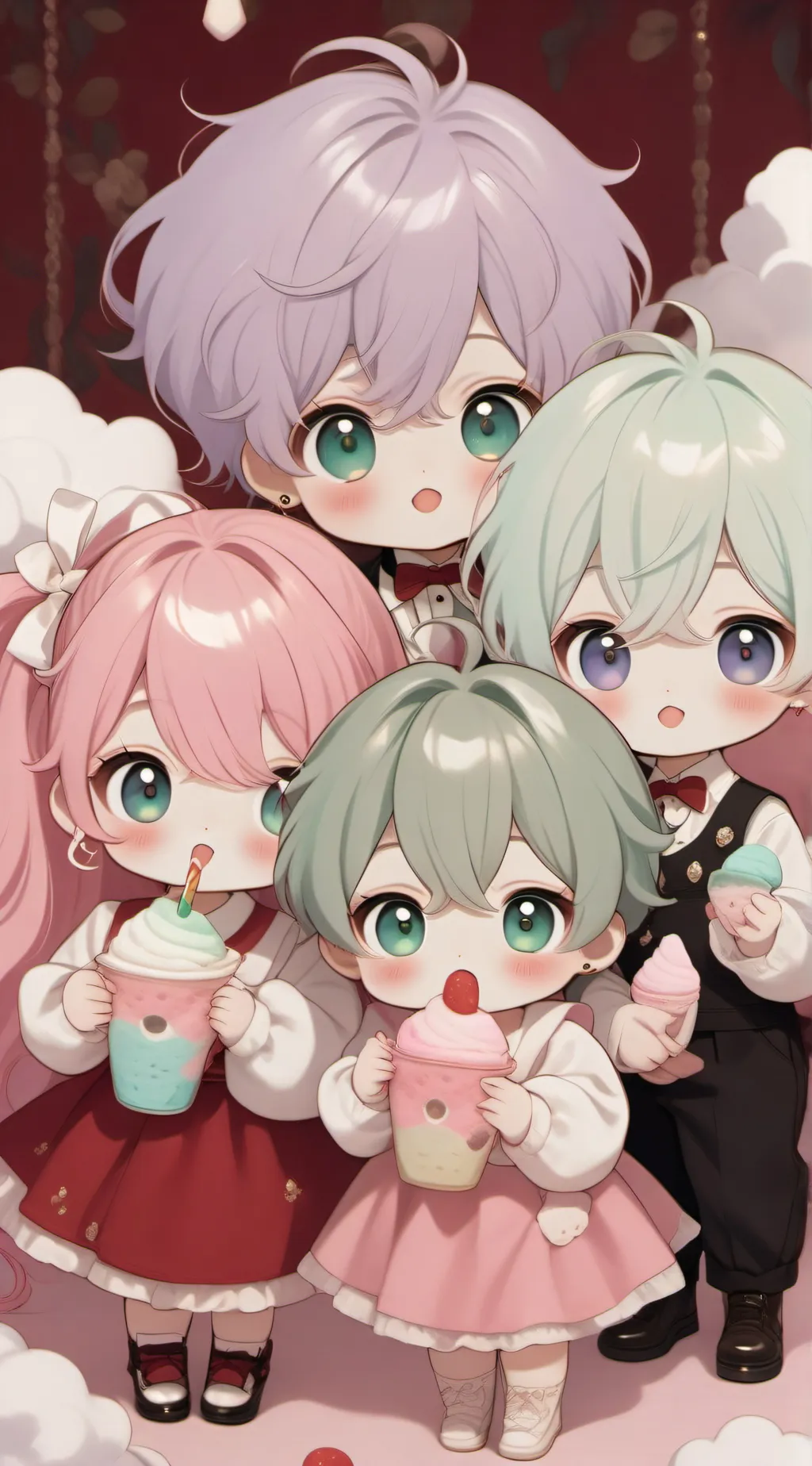 ai character: Taylor and Tara background