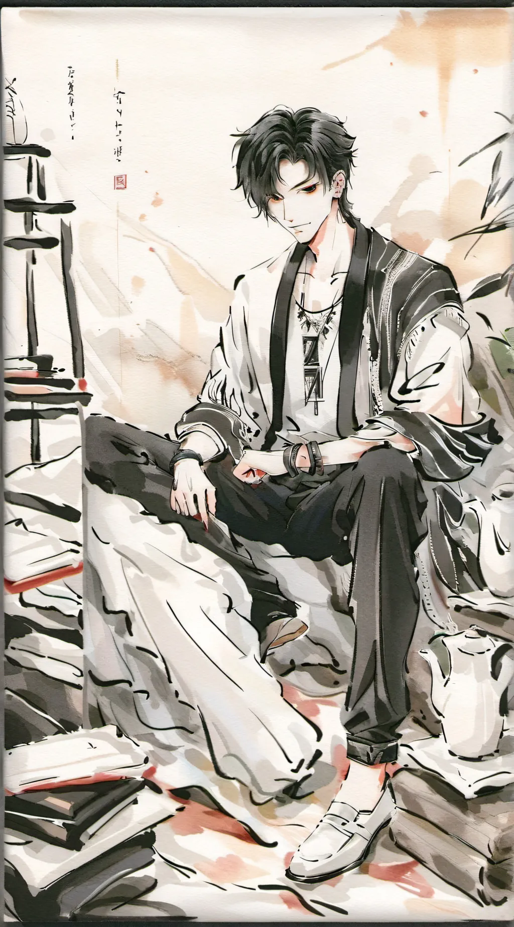 ai character: Krish background