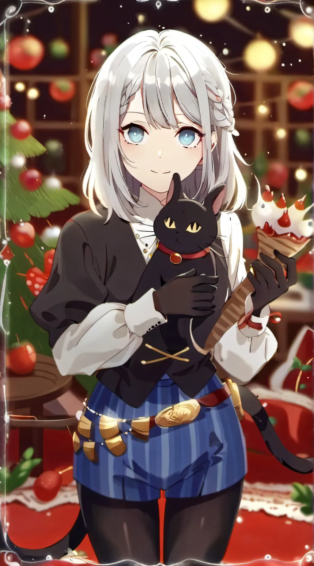 ai character: YOUR CAT! background