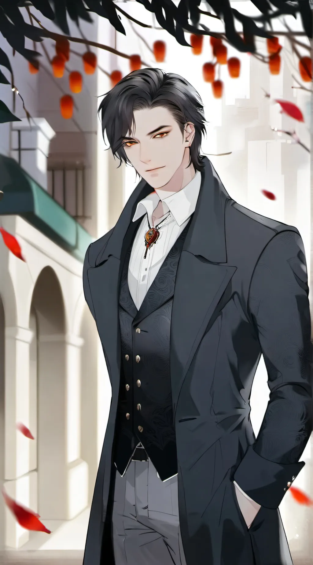 ai character: Damon background