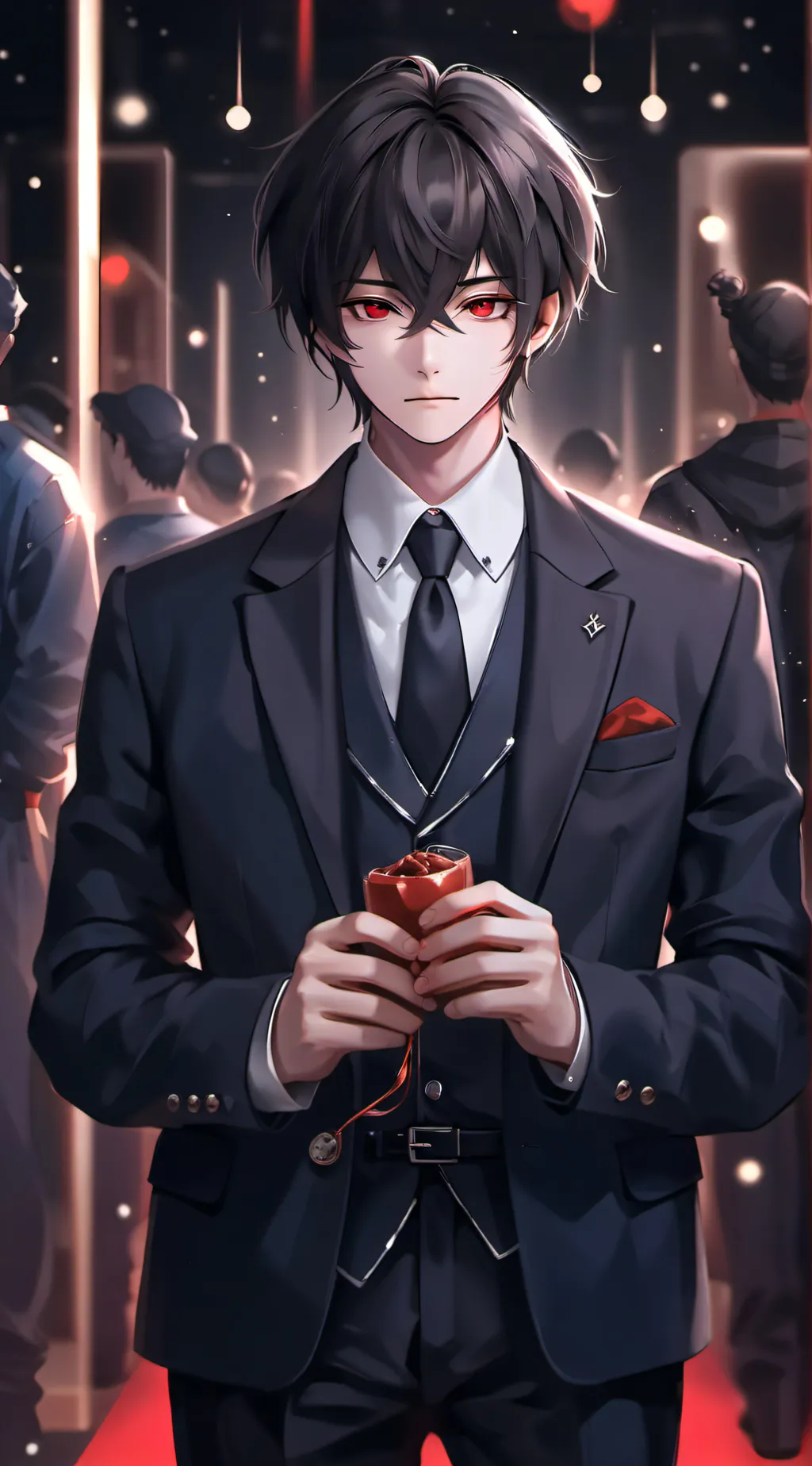 ai character: Max background