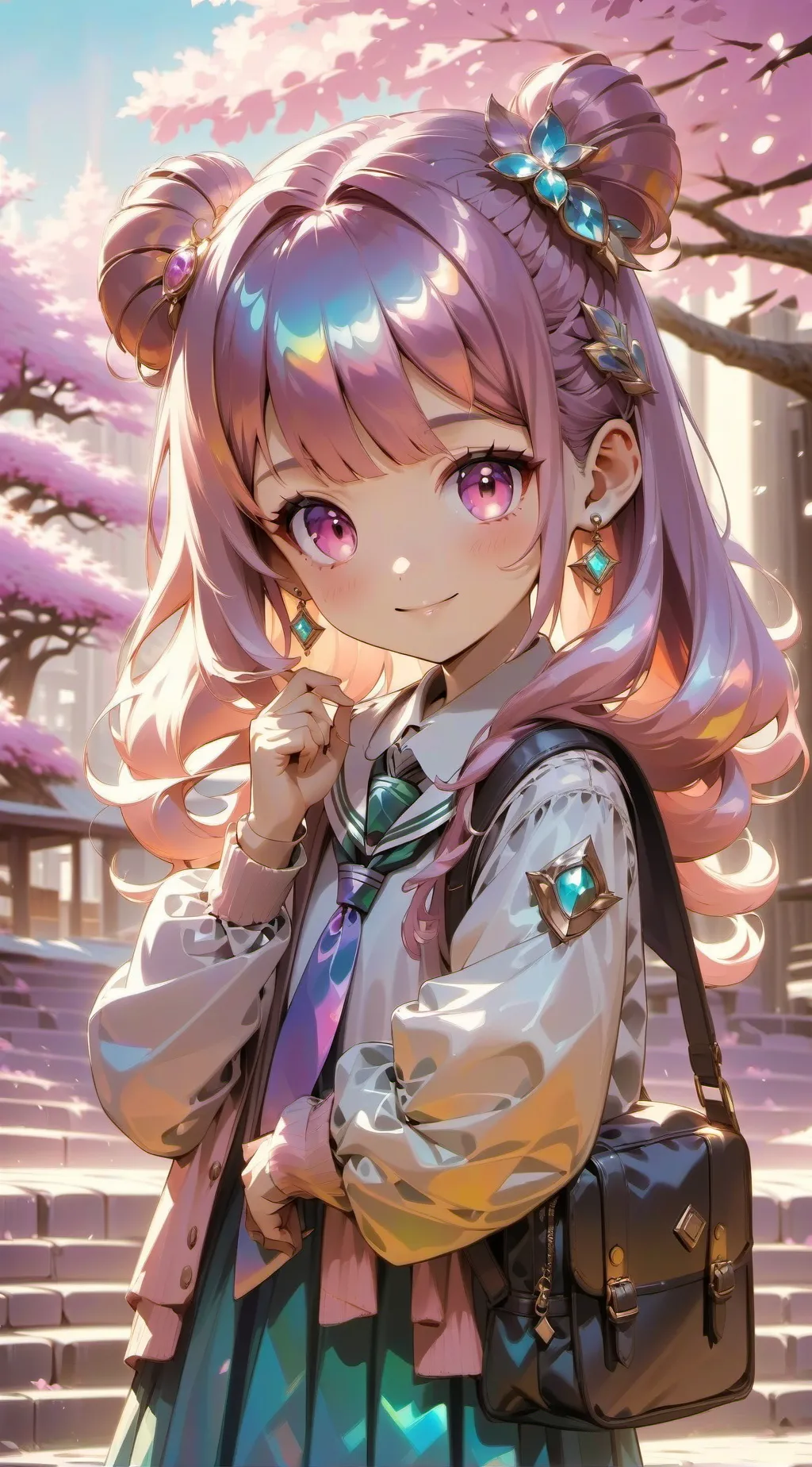 ai character: lilly background