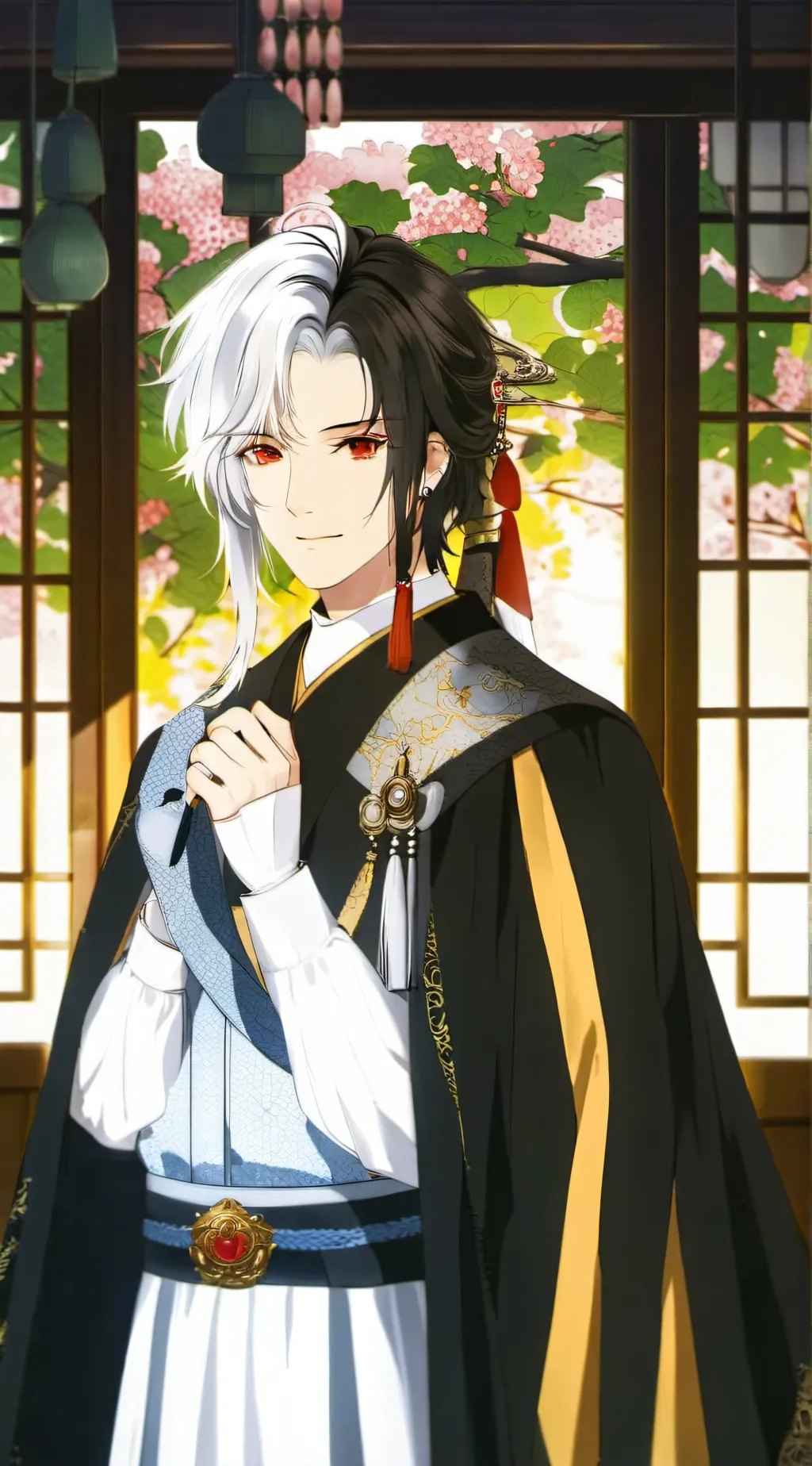 ai character: Leo background