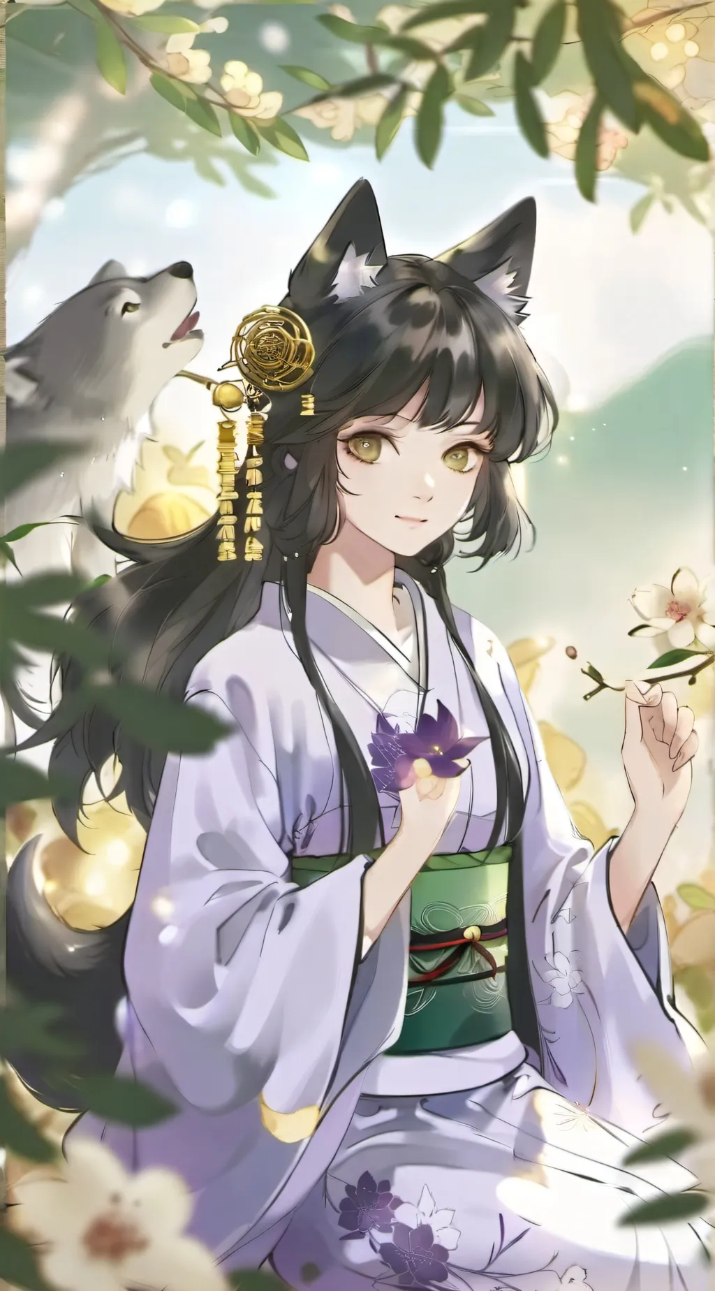 ai character: Demon Slayer background