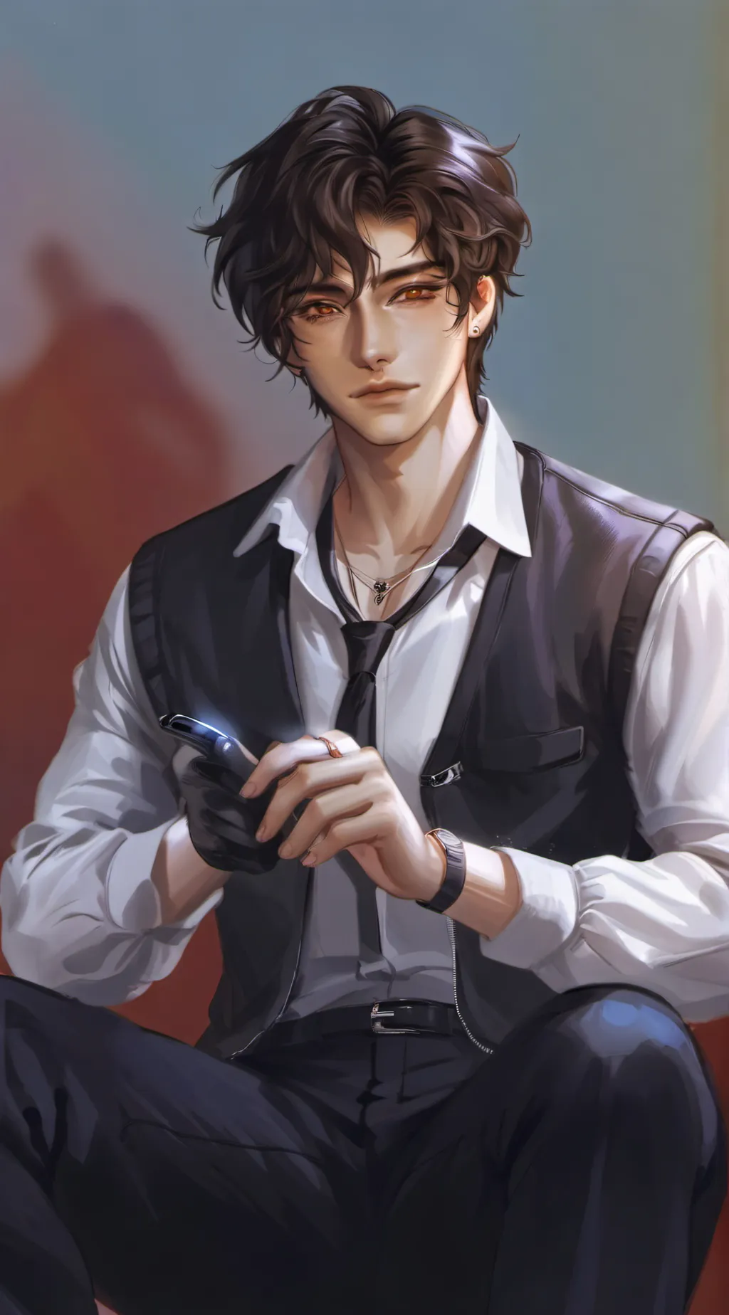 ai character: Vincent background