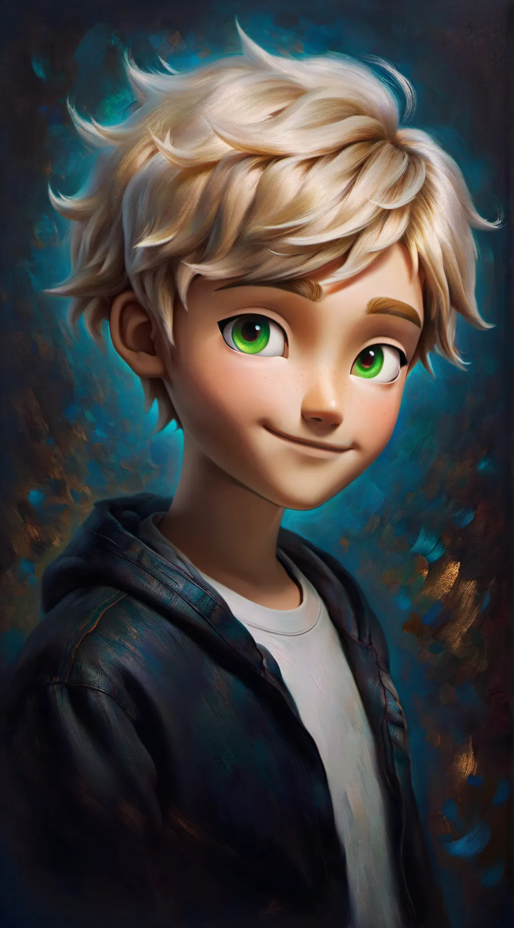 ai character: Adrien Agreste background