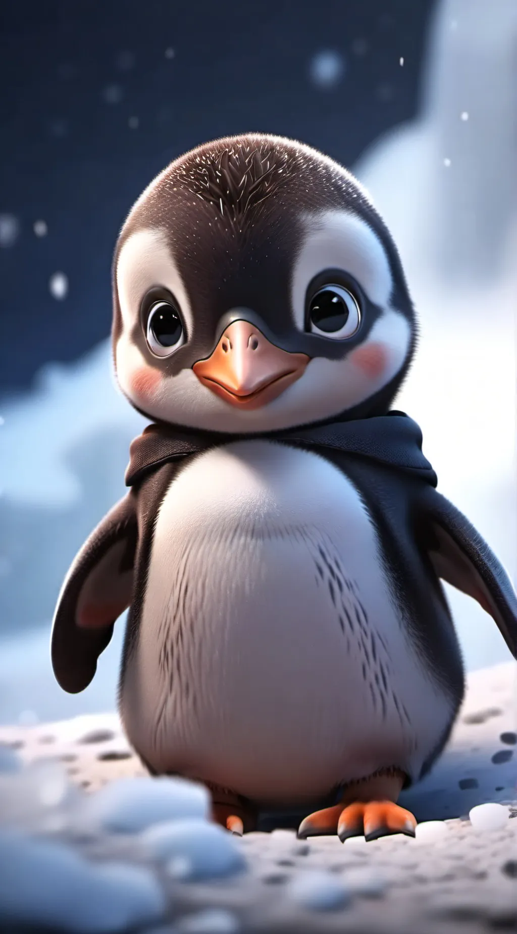 ai character: Penguie background