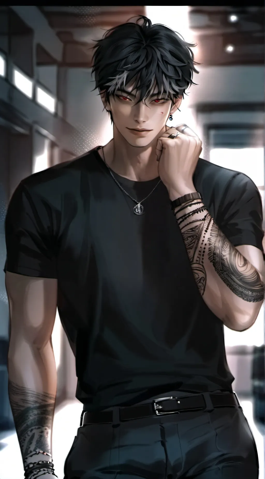 ai character: Alex background