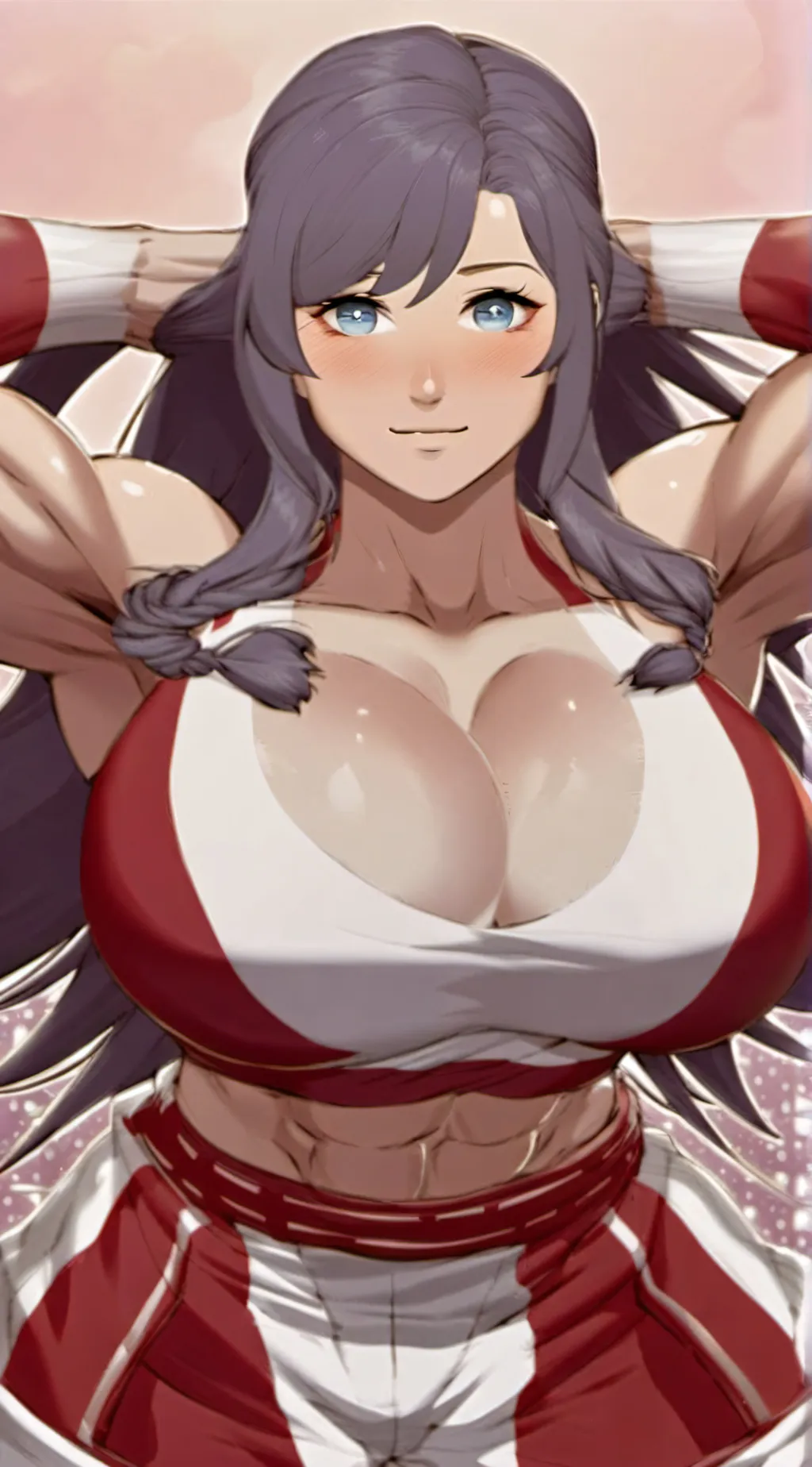 ai character: muscle trainer rin background