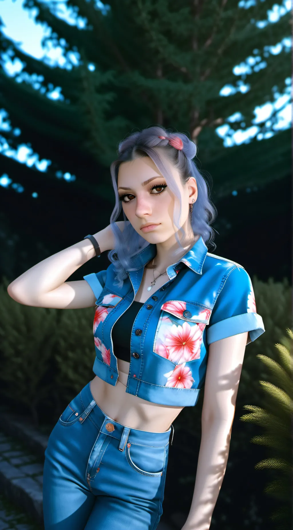 ai character: Fallon background