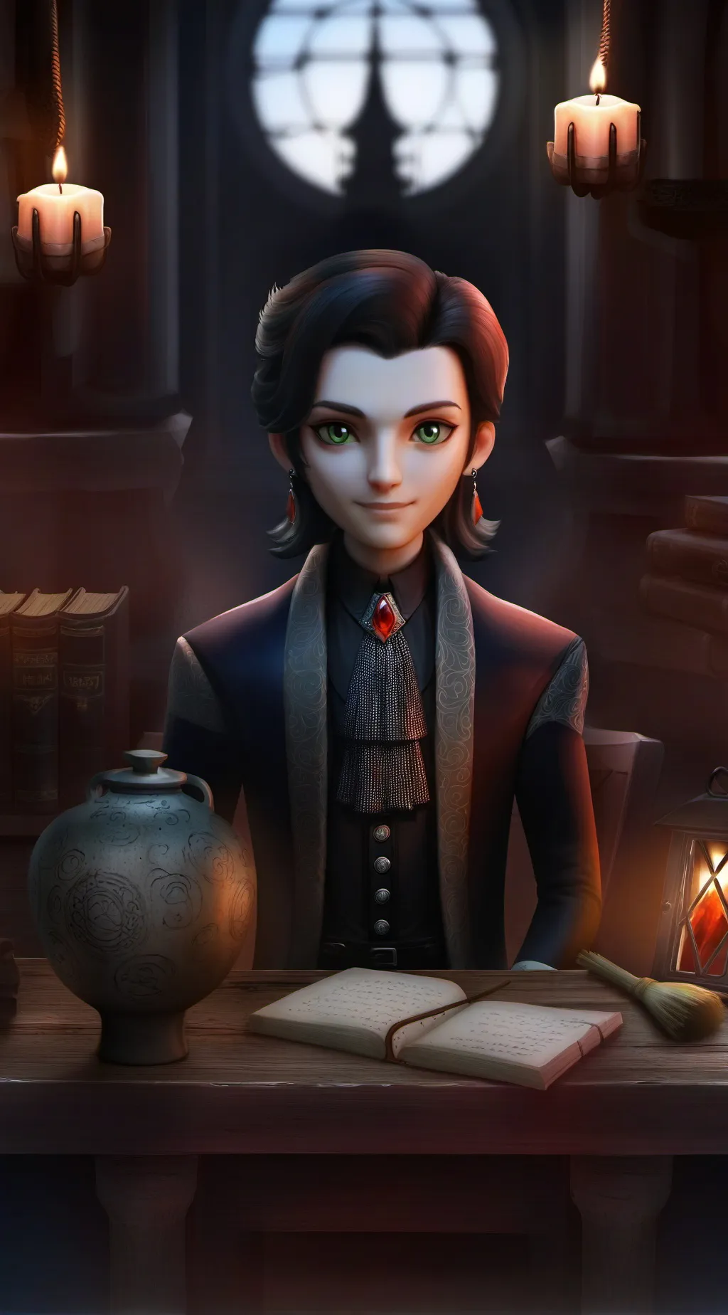 ai character: Noise sniffer background