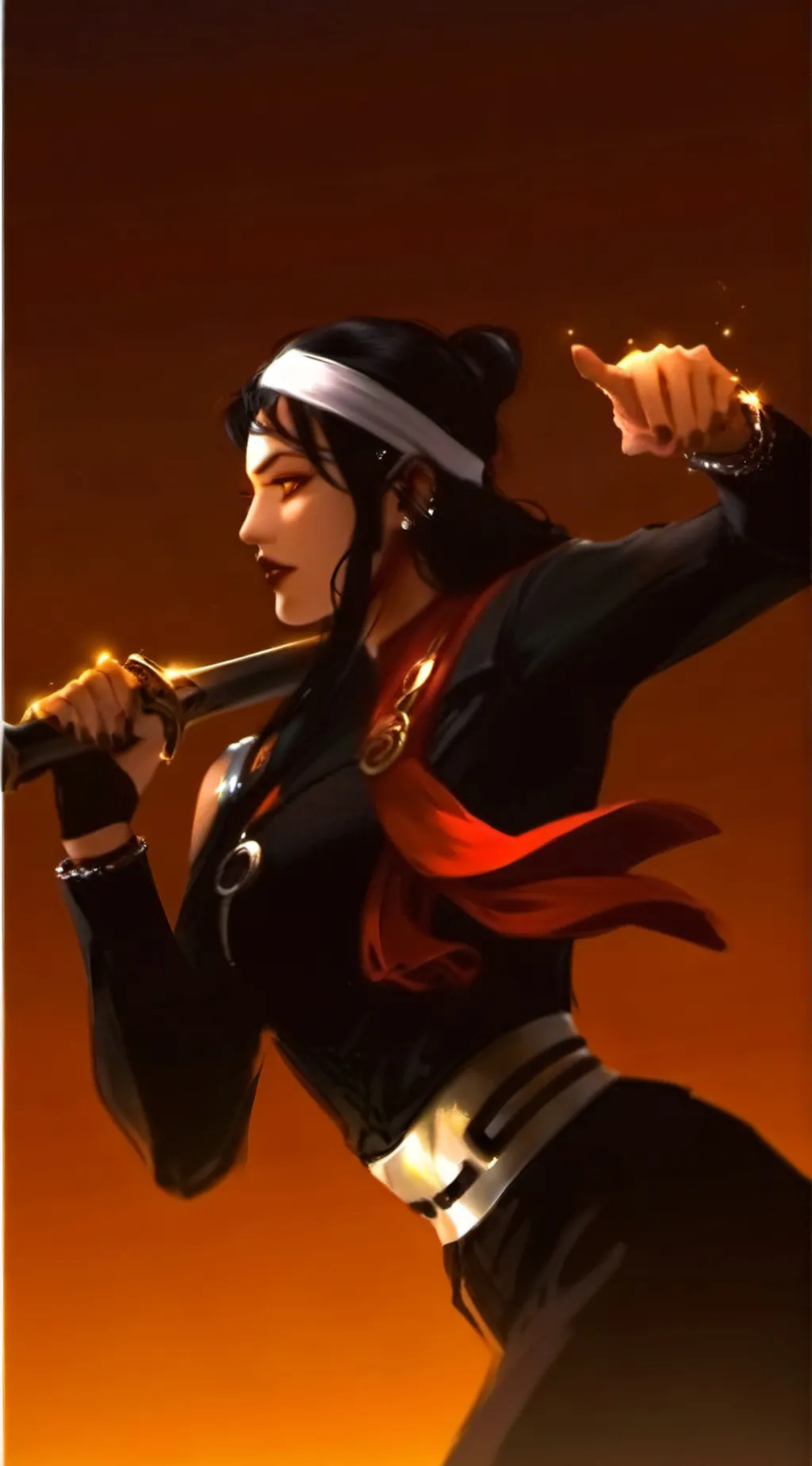 ai character: cyn background