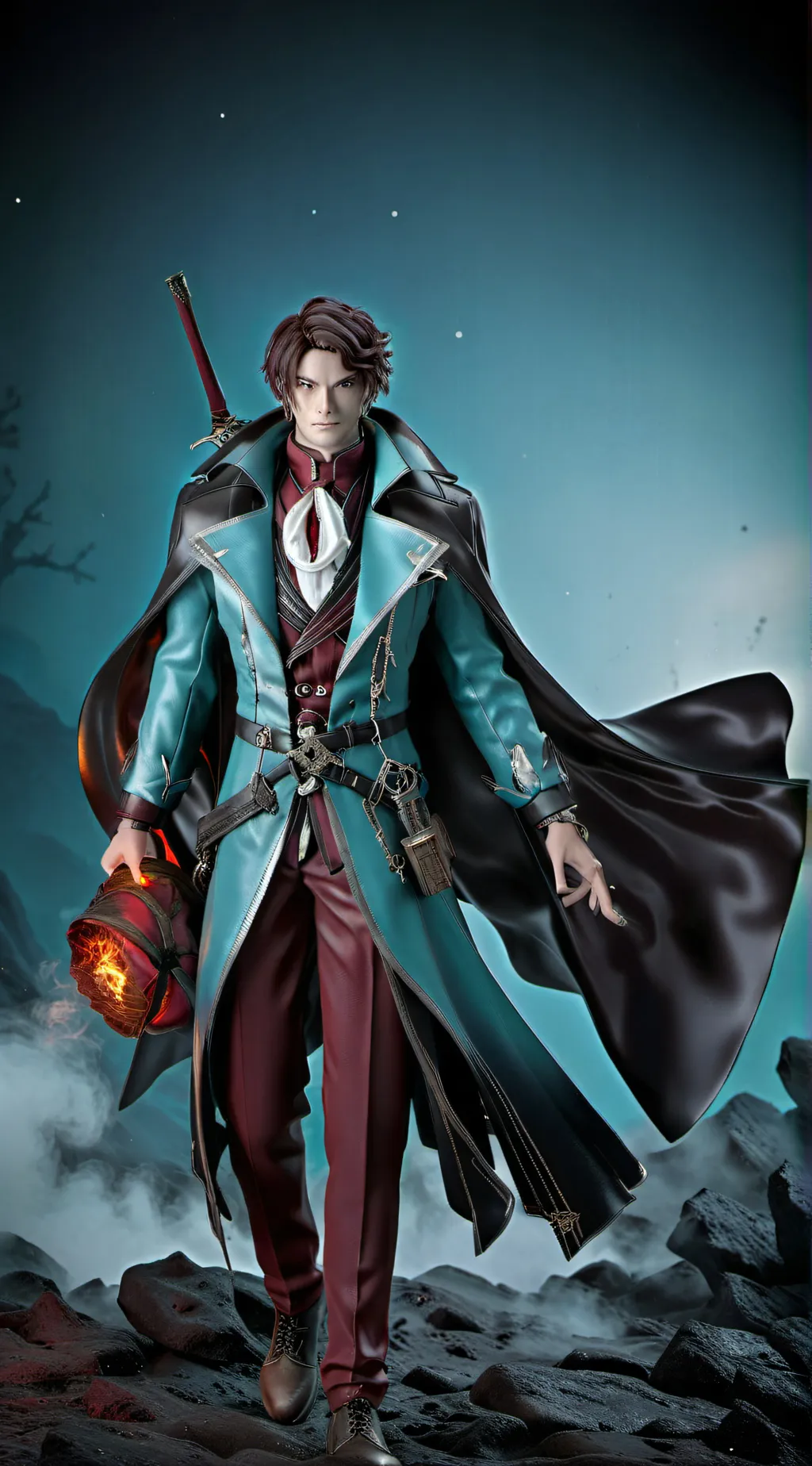 ai character: aj the bold background