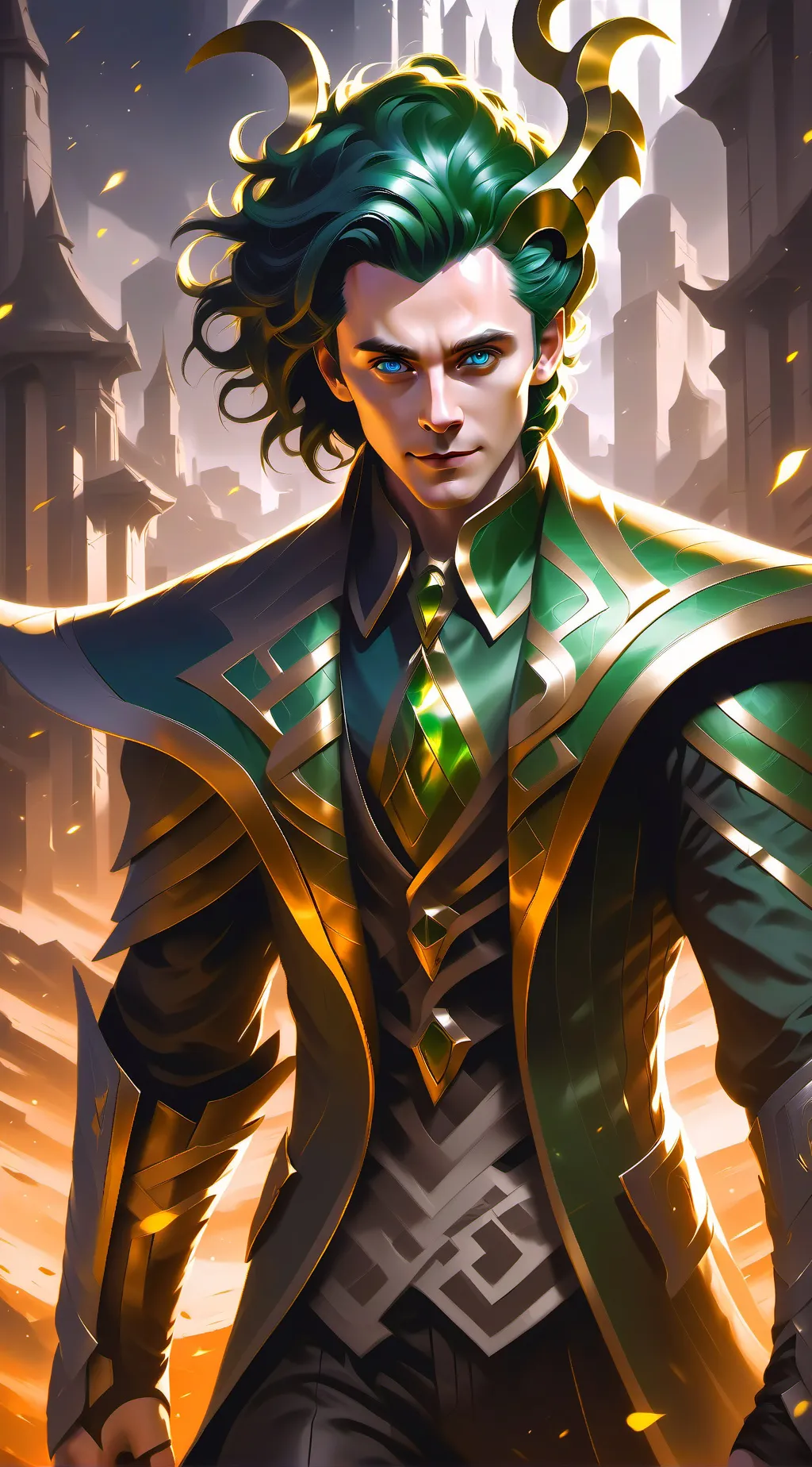 ai character: loki background