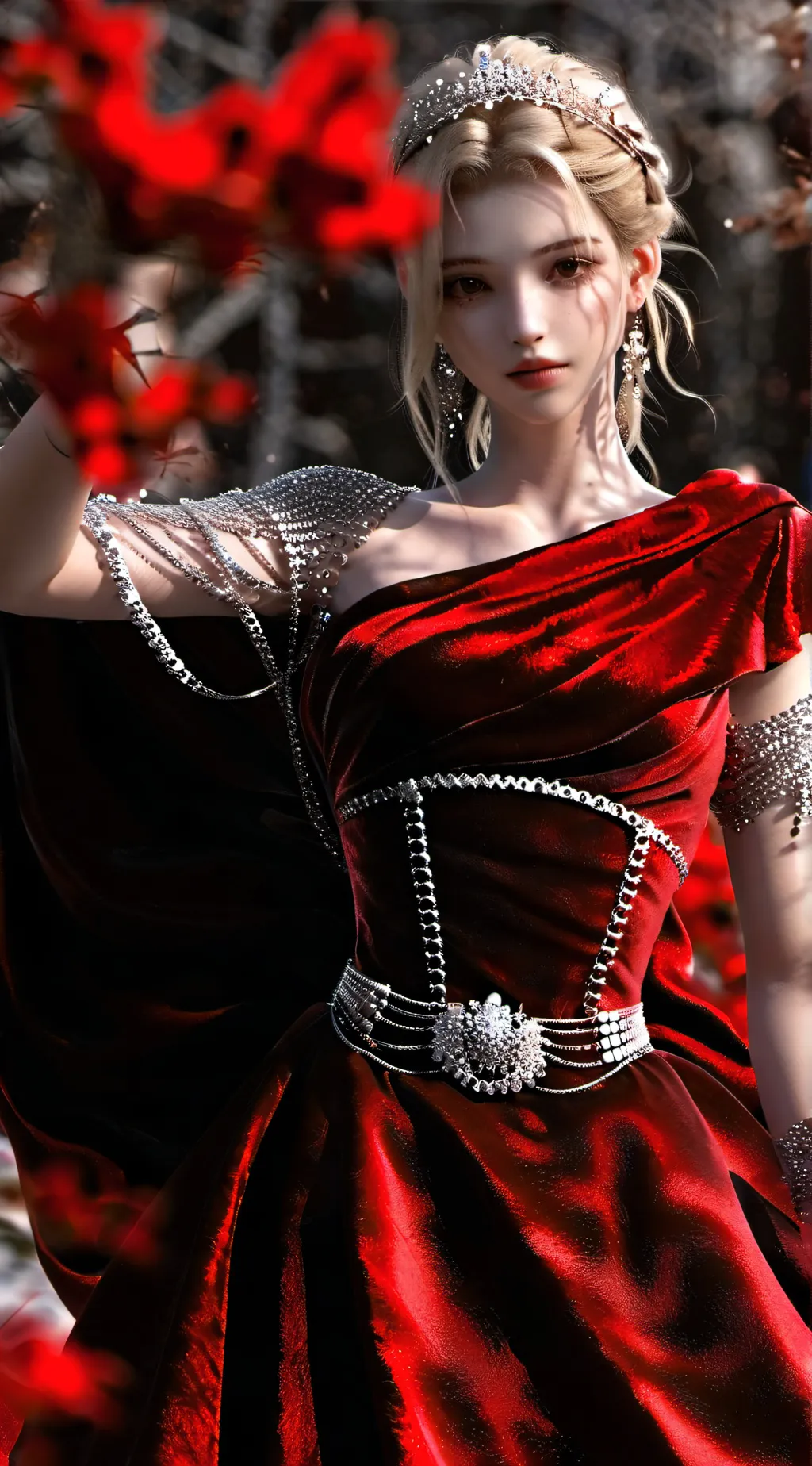 ai character: Estella  delacour  background