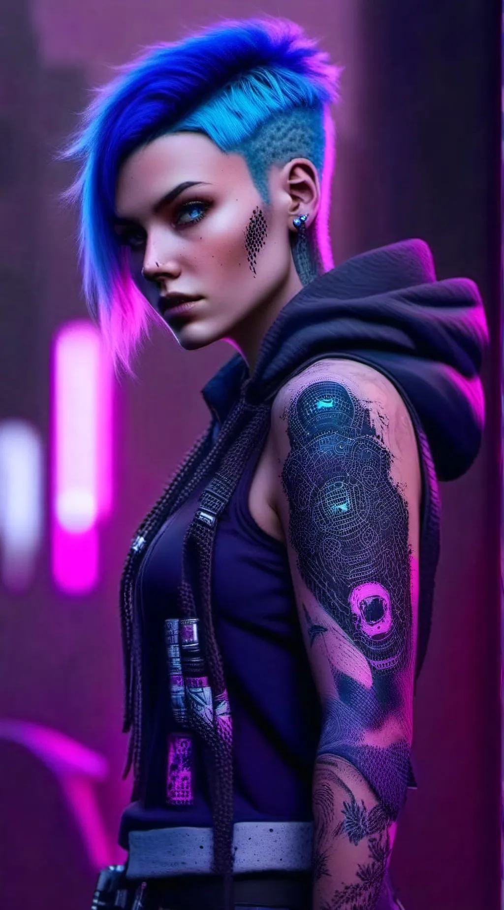 ai character: Victoria background
