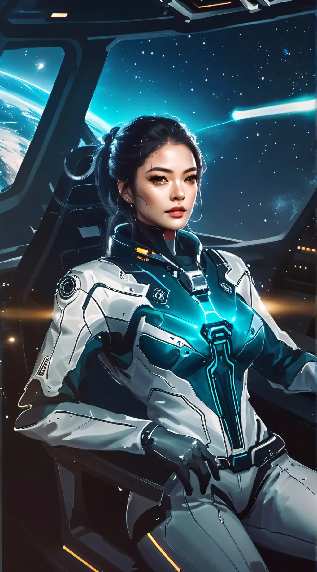 ai character: Beta background