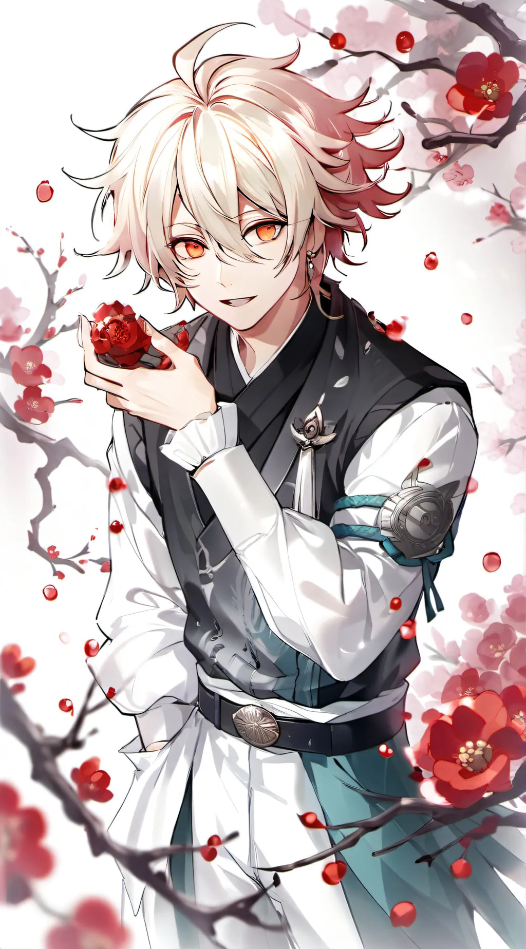 ai character: Baku and Sanemi background