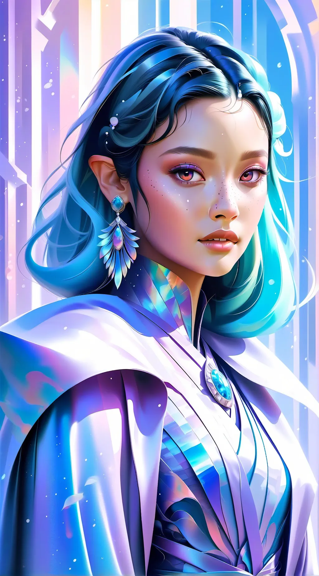 ai character: Nancy  background