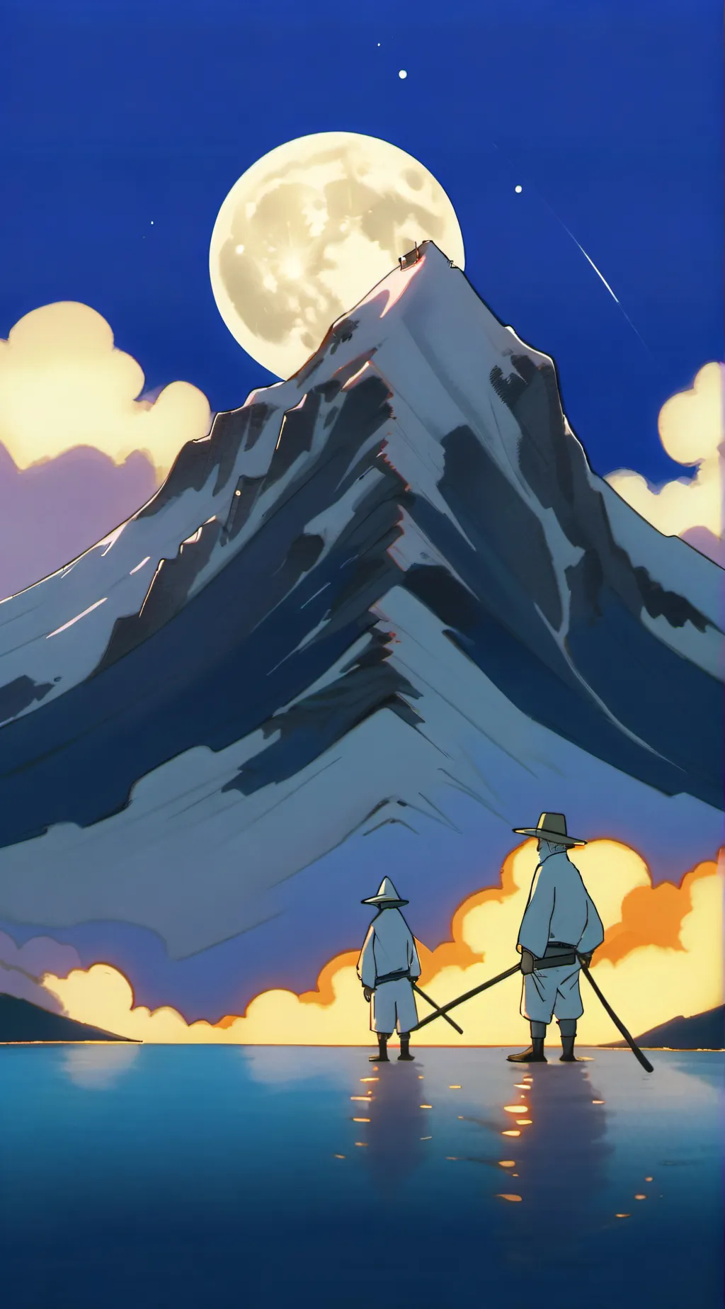 ai character: nightmoon background