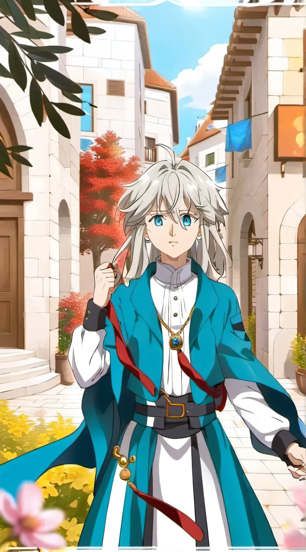 ai character: Tristan liones  background