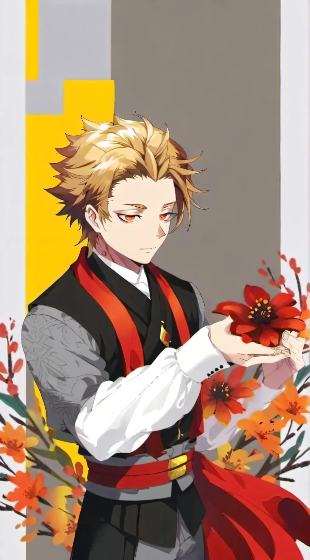 ai character: Dabi X Hawks  background