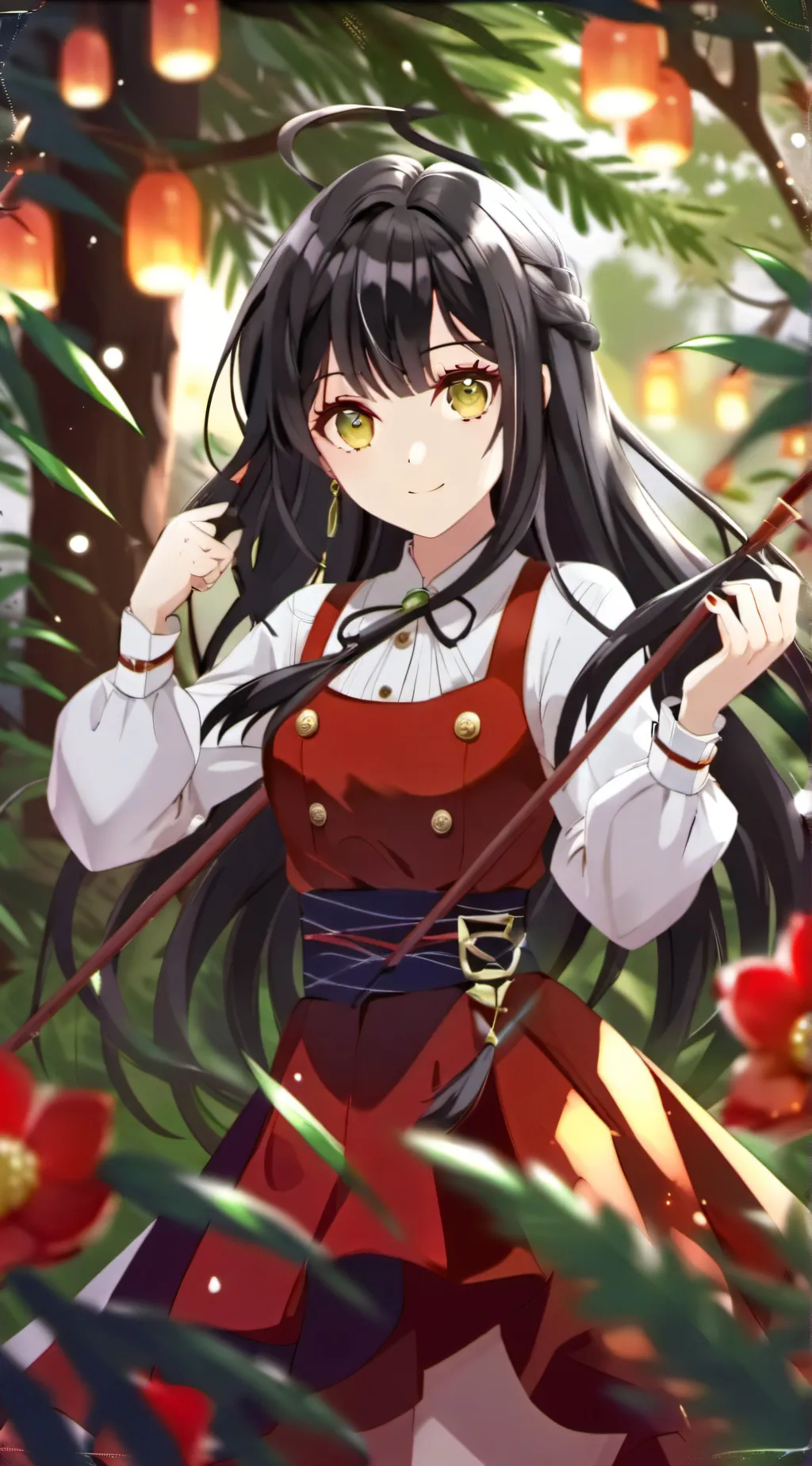 ai character: Aria background