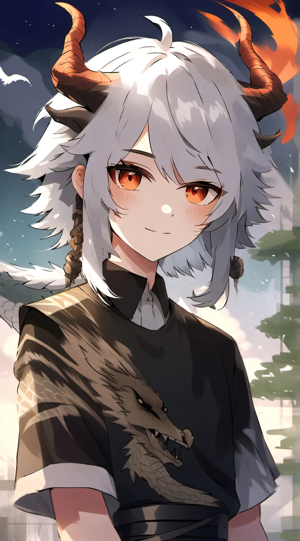 ai character: eclipse background