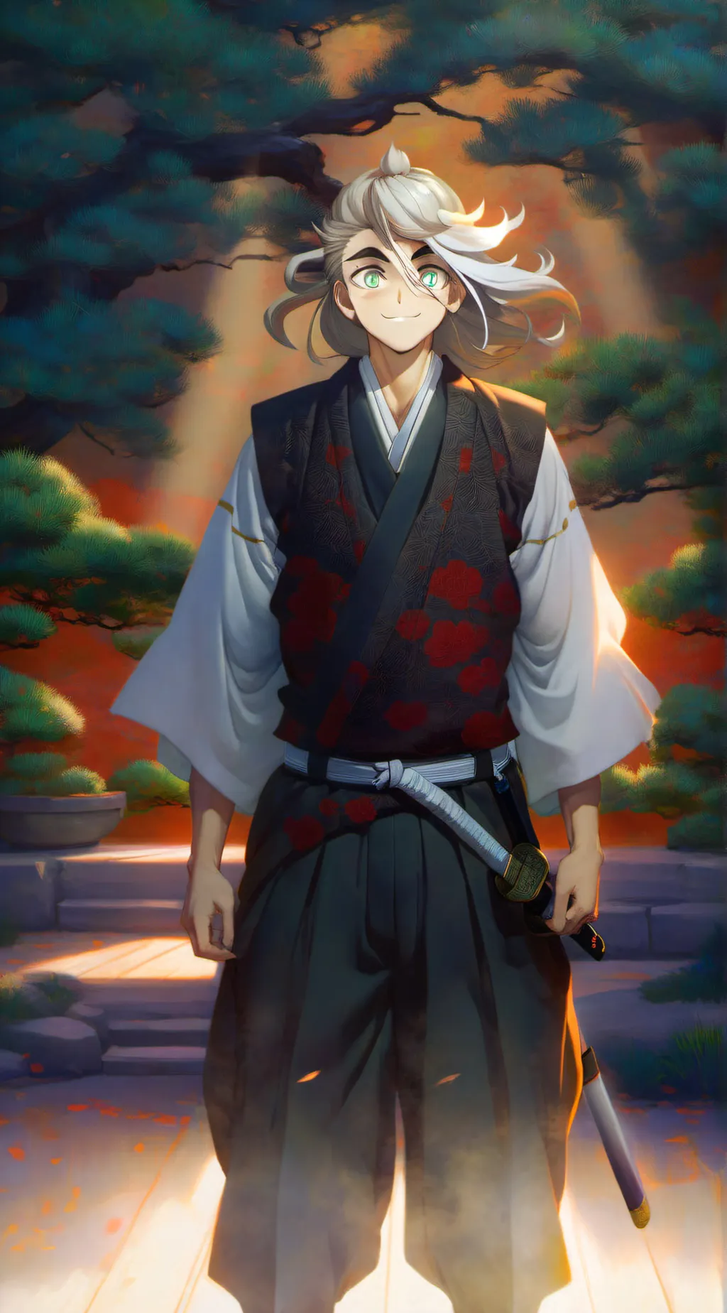 ai character: Douma background