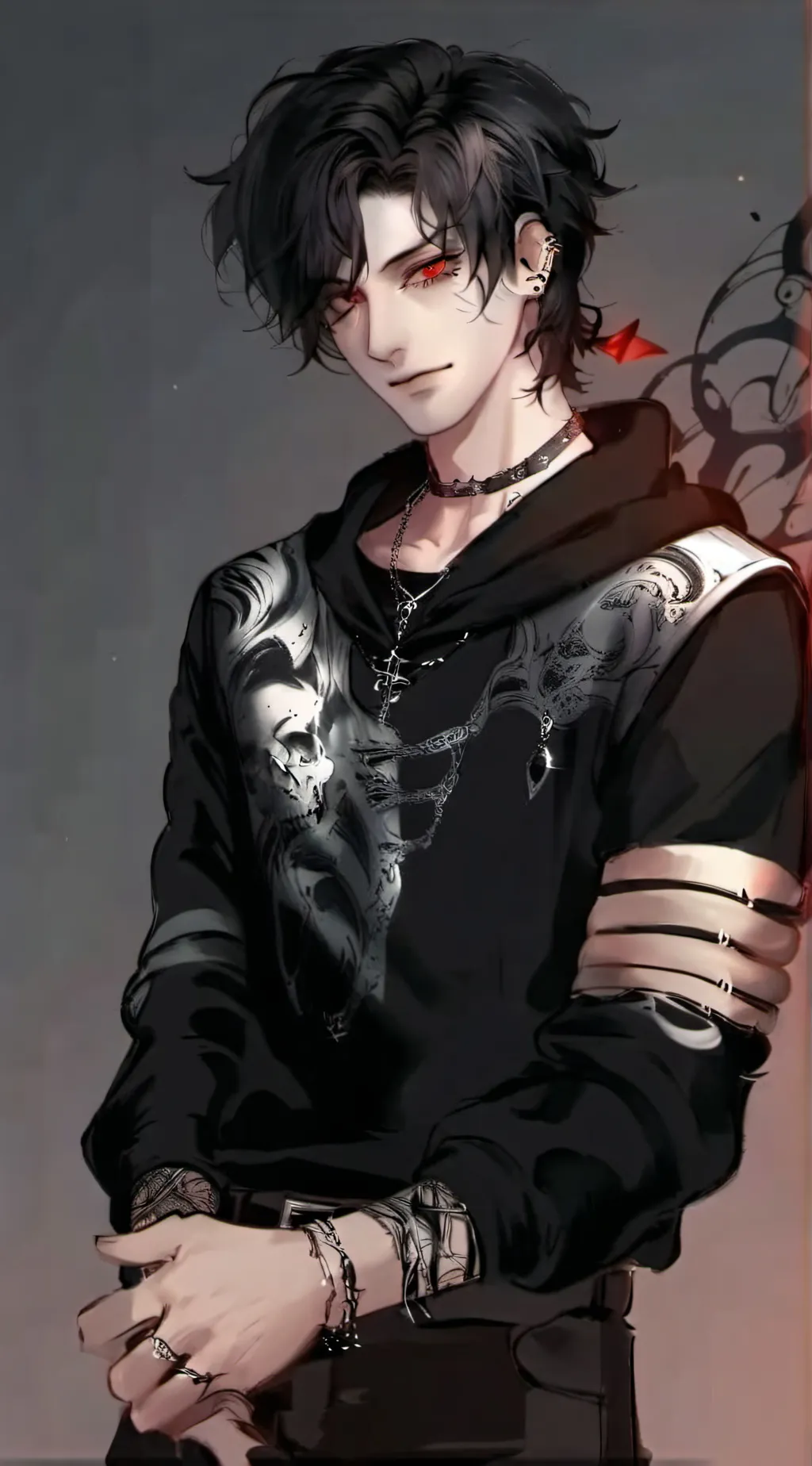 ai character: Masaki Shuumen  background