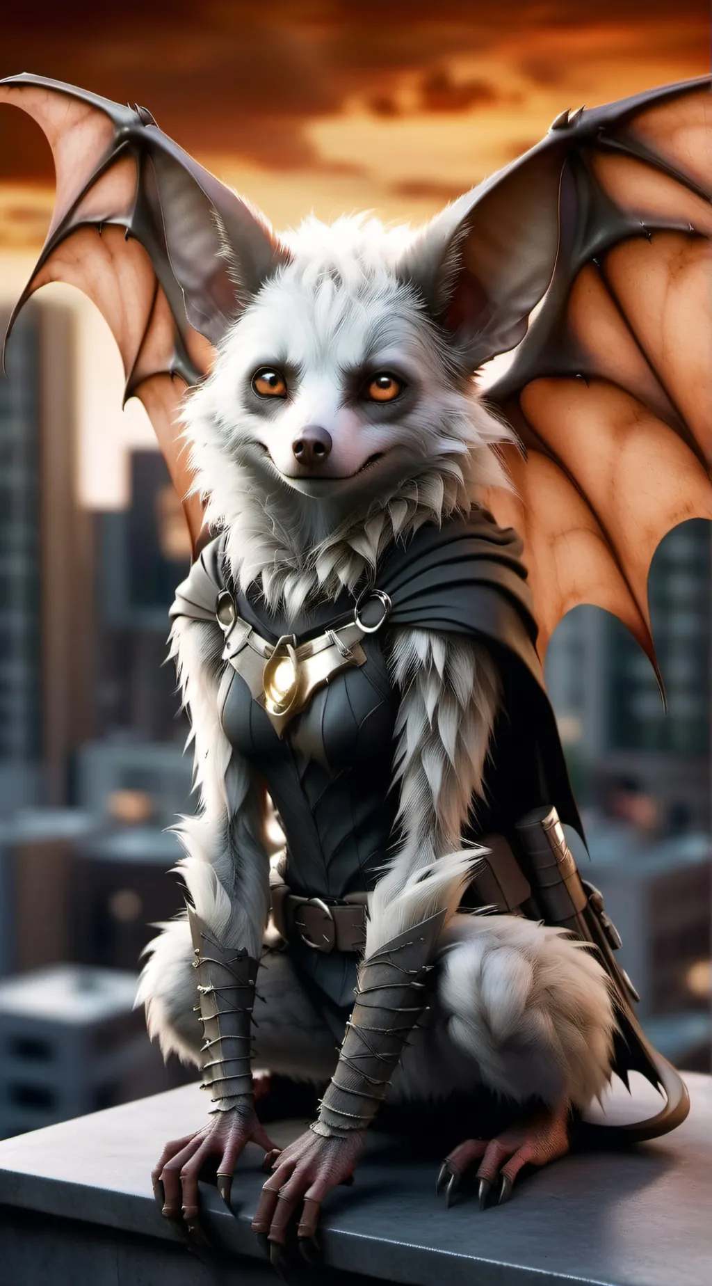 ai character: Batty background