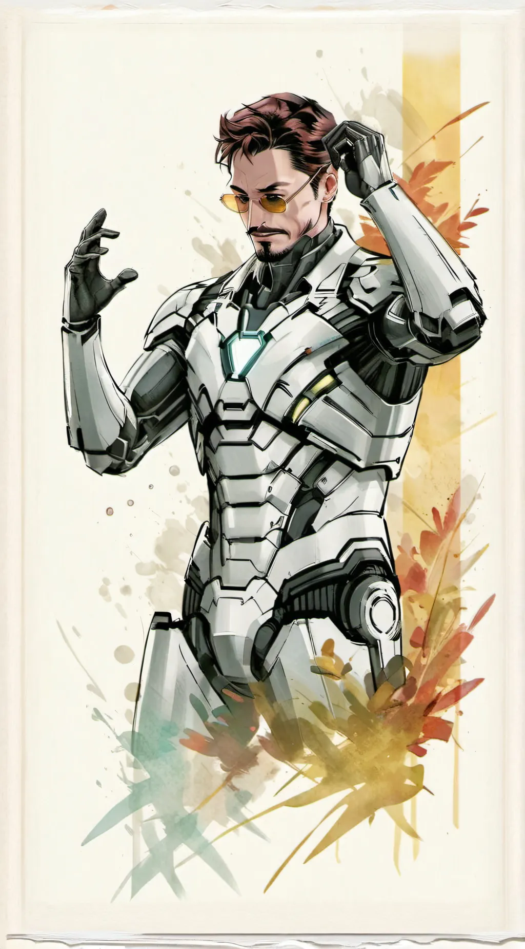 ai character: Avenger:cast background