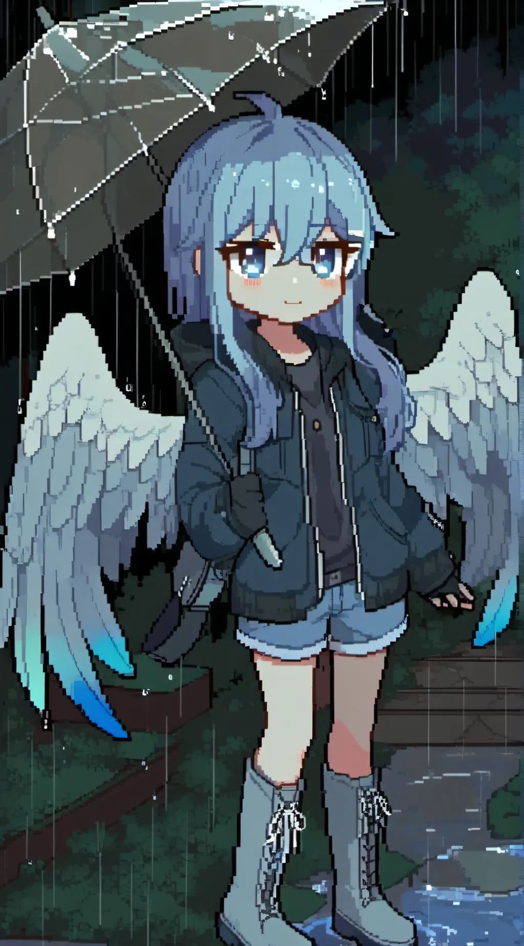 ai character: Fredoka background