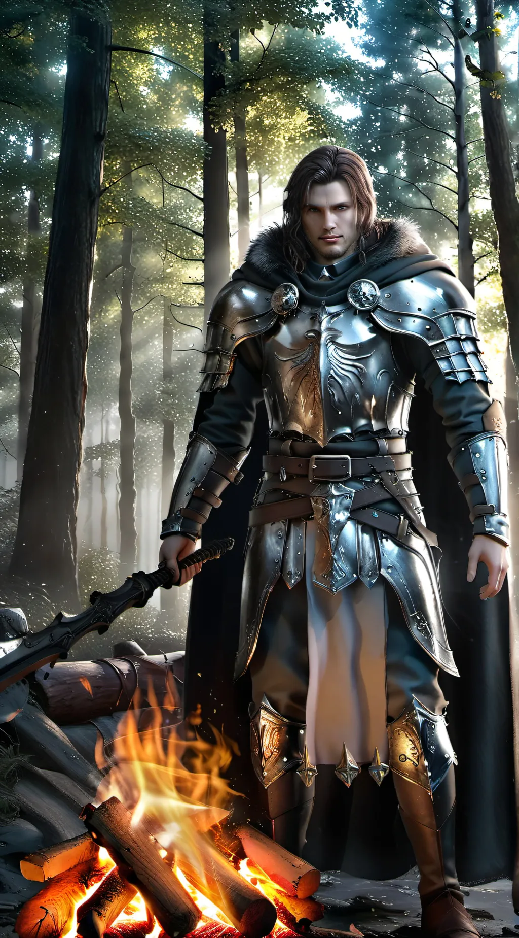 ai character: Ravendar background