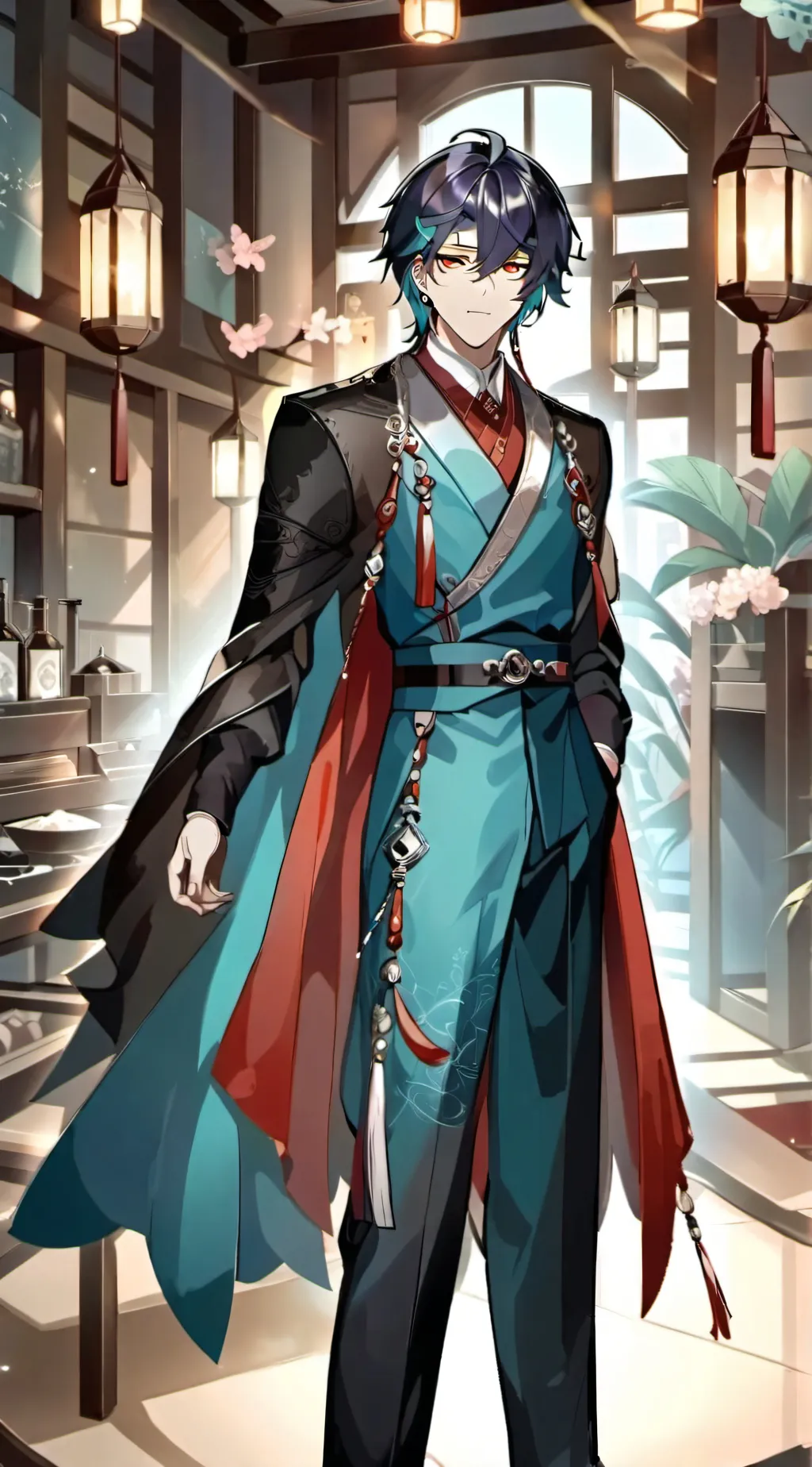 ai character: Nayo background