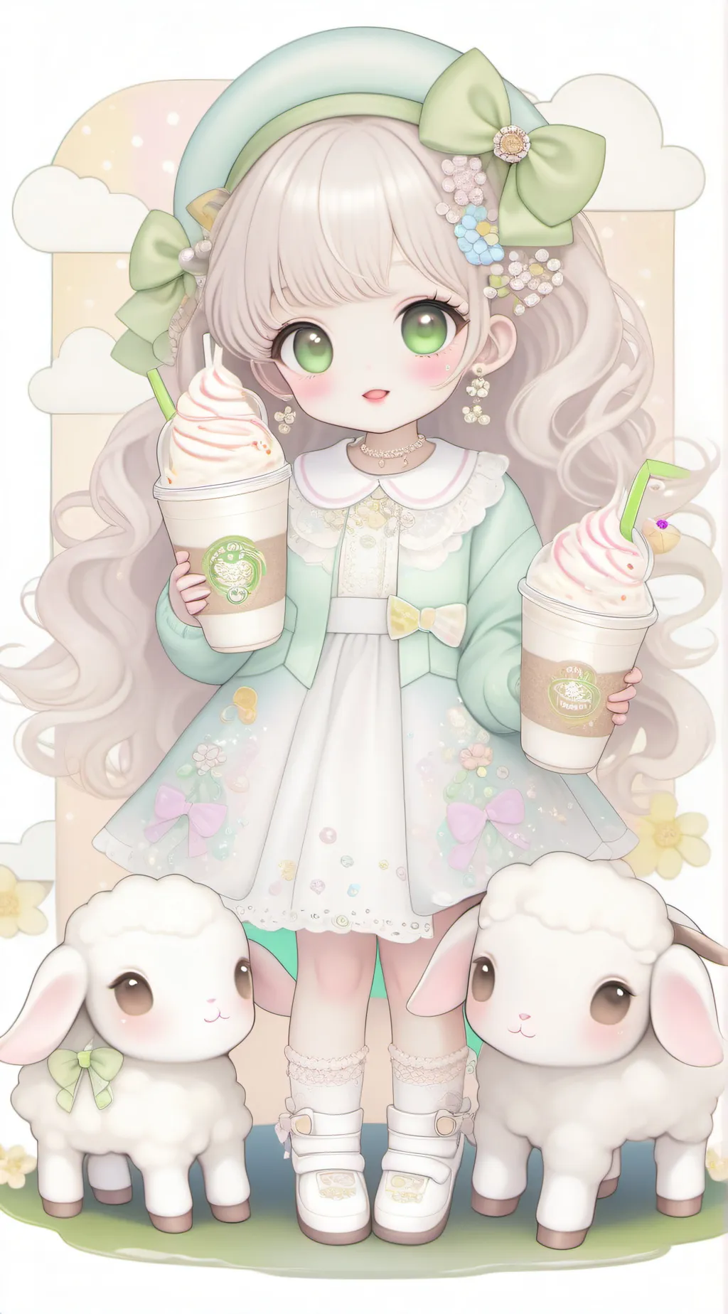 ai character: Teacup background